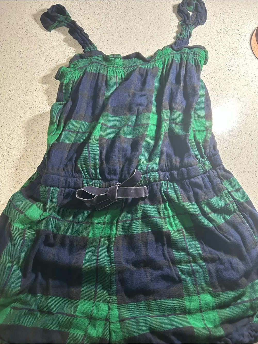 aerie Green and Navy Girls Bottoms
